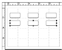 6 rectangles on page